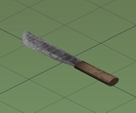 Crafted knife