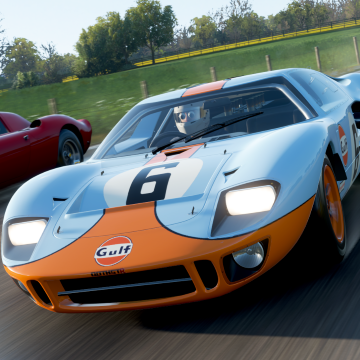 The modder's avatar, a picture of a Ford GT 40.